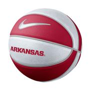 Arkansas Nike Training Rubber Basketball